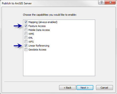 Enabling map services